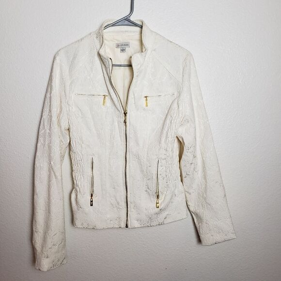 Guess Ivory jacket size L - Picture 5 of 7